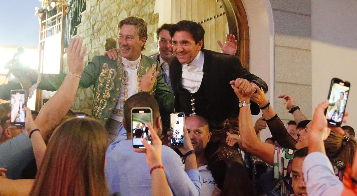 Arrasa Ventura en Pozoblanco, en hombros con Rui Fernandes y Andy Cartagena