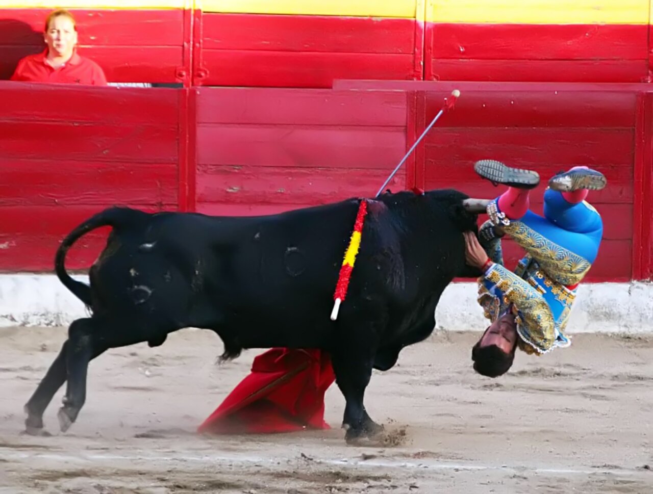 La grave cornada a Roberto Cordero, en imágenes