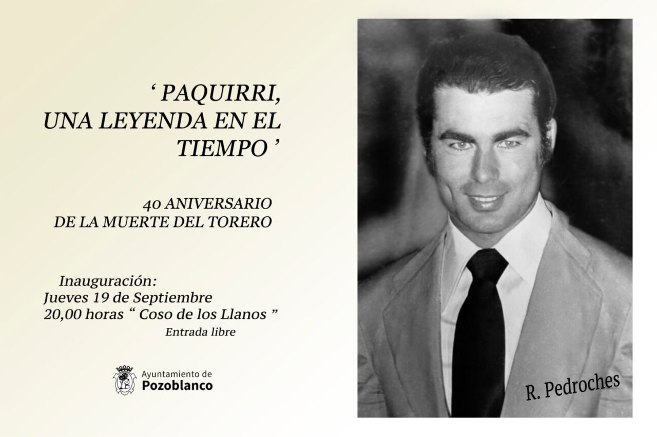 Inauguradas dos exposiciones fotográficas en memoria de Paquirri en Pozoblanco