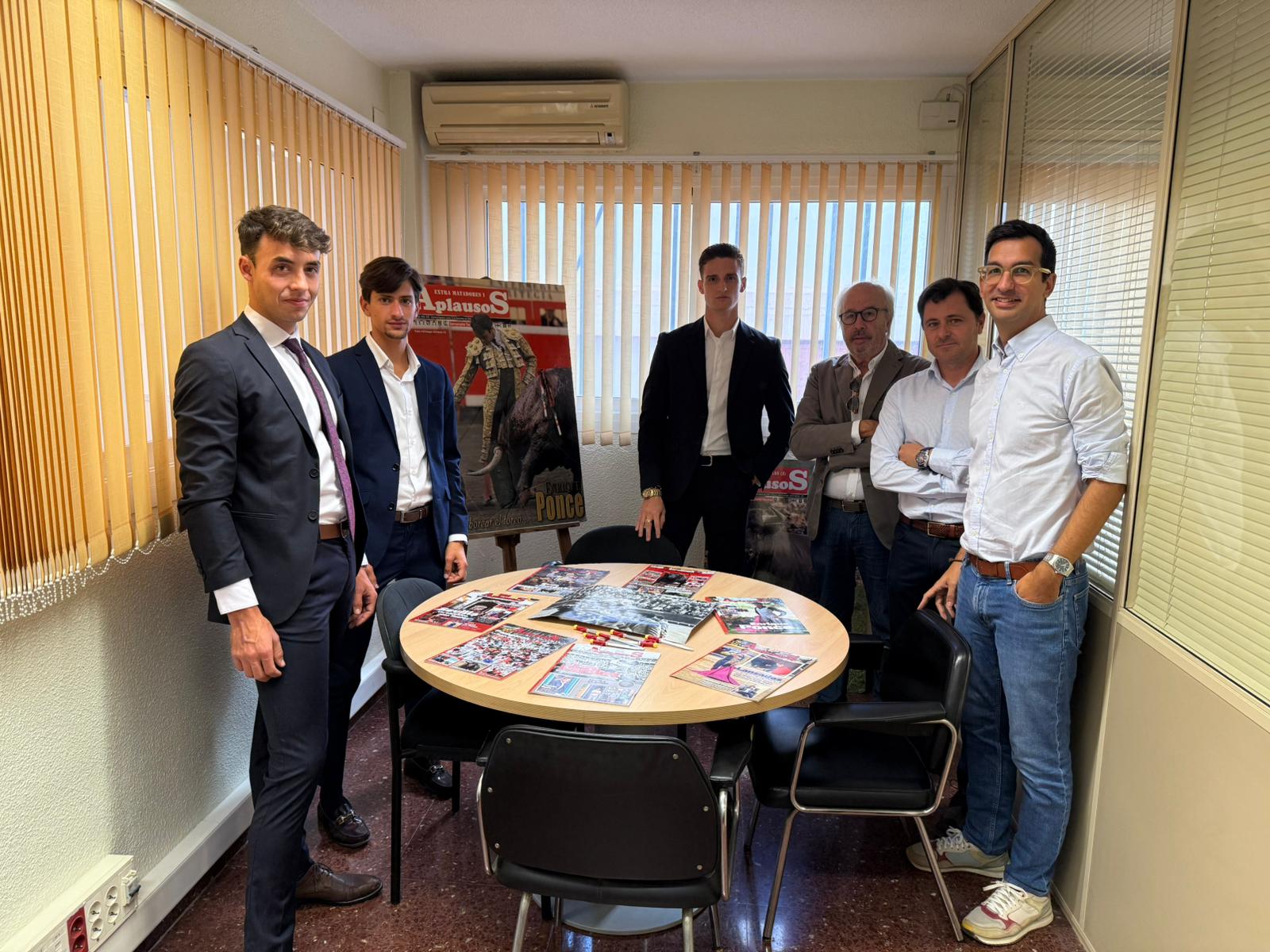 Los finalistas del Circuito Valenciano de Novilladas visitan Aplausos