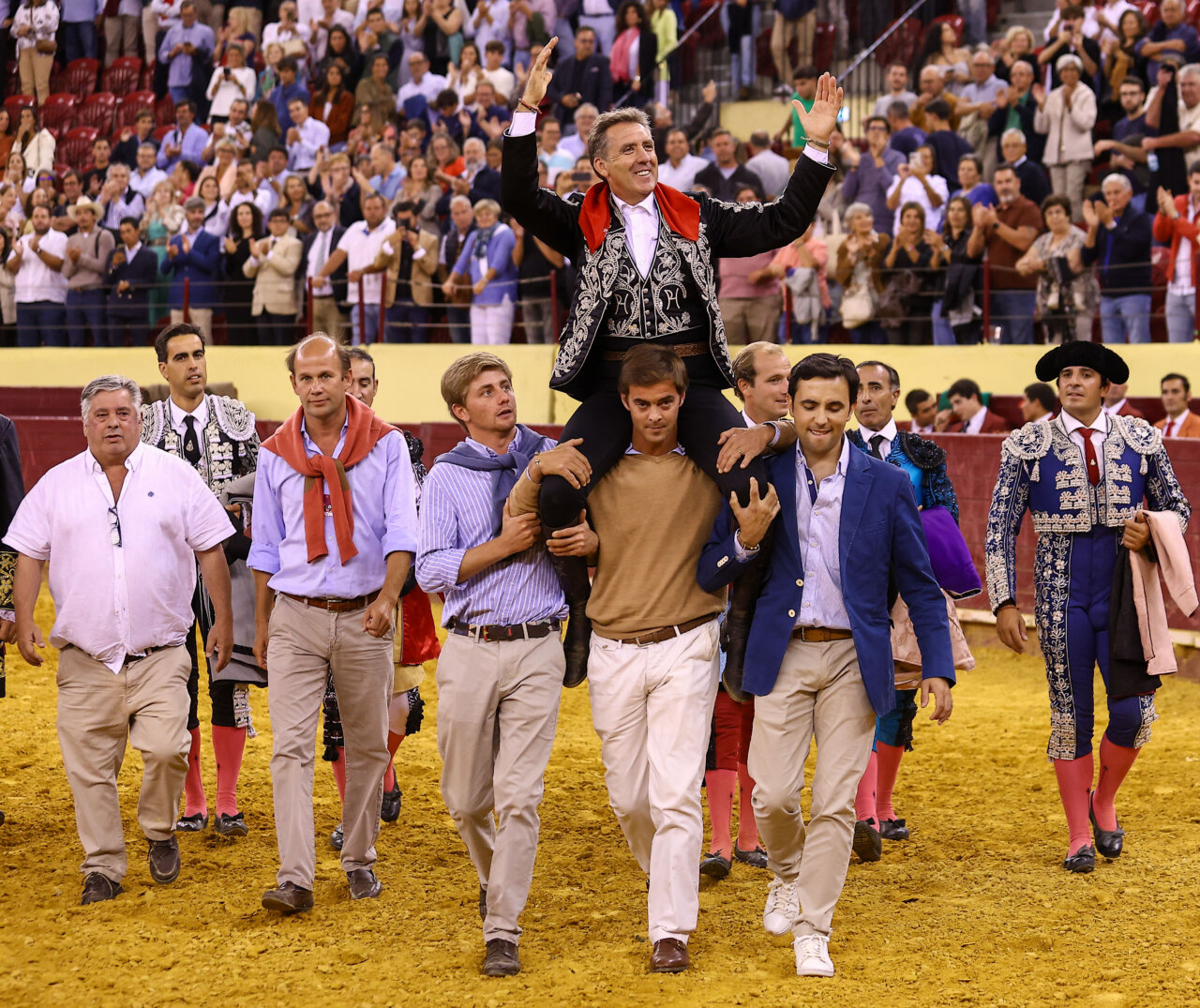 La catedral del toreo a caballo despide con honores a Pablo Hermoso de Mendoza