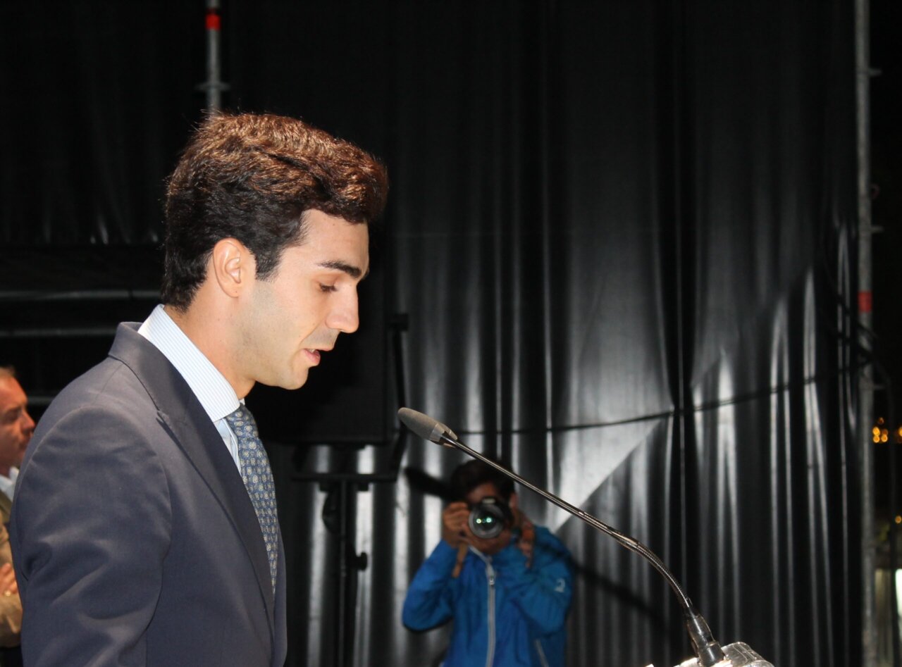 Tomás Rufo reivindica el orgullo de ser talaverano y torero en un emotivo pregón