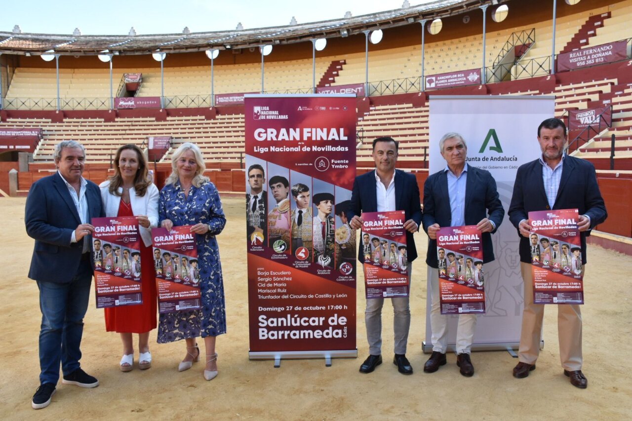 Presentada en Sanlúcar de Barrameda la final de la Liga Nacional de Novilladas