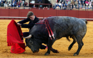 Manuel Escribano y Cobradiezmos en Sevilla. Foto: Arjona