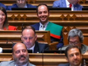 Rodrigo Alves Taxa, con el barrete de forcado I D.R. / FARPASBLOGUE