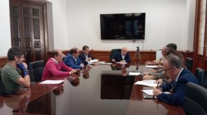 Reunión del Consejo de Administración del coso de Cuatro Caminos de Santander.