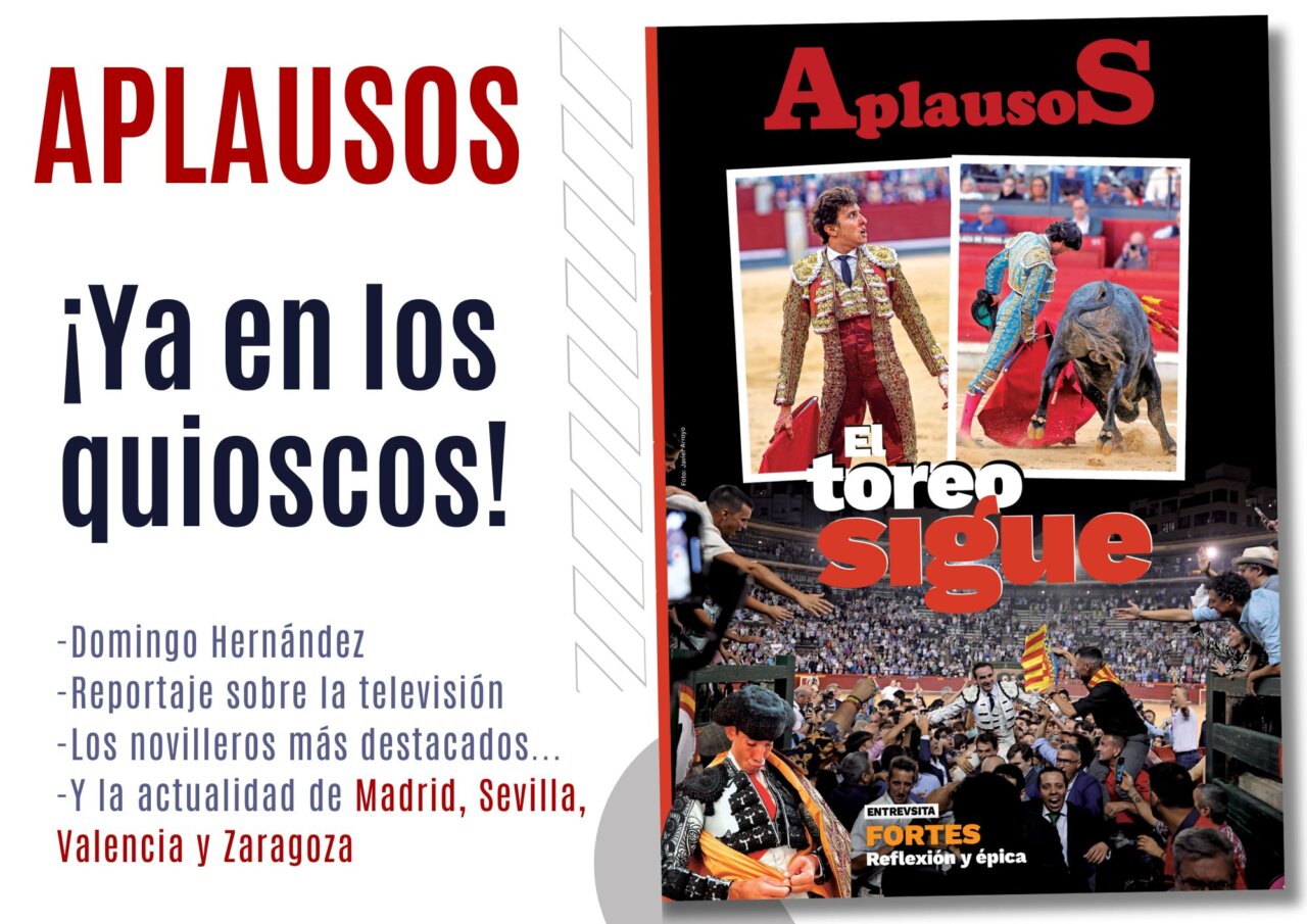 “El toreo sigue”… en la revista Aplausos de noviembre