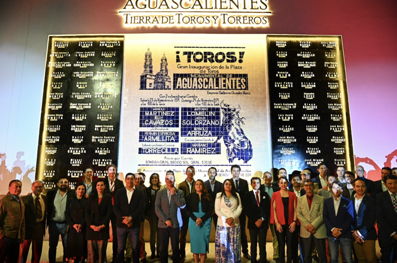 Aguascalientes, orgullosa de ser taurina: inaugura la Plaza de los Toreros y una estatua de Joselito Adame