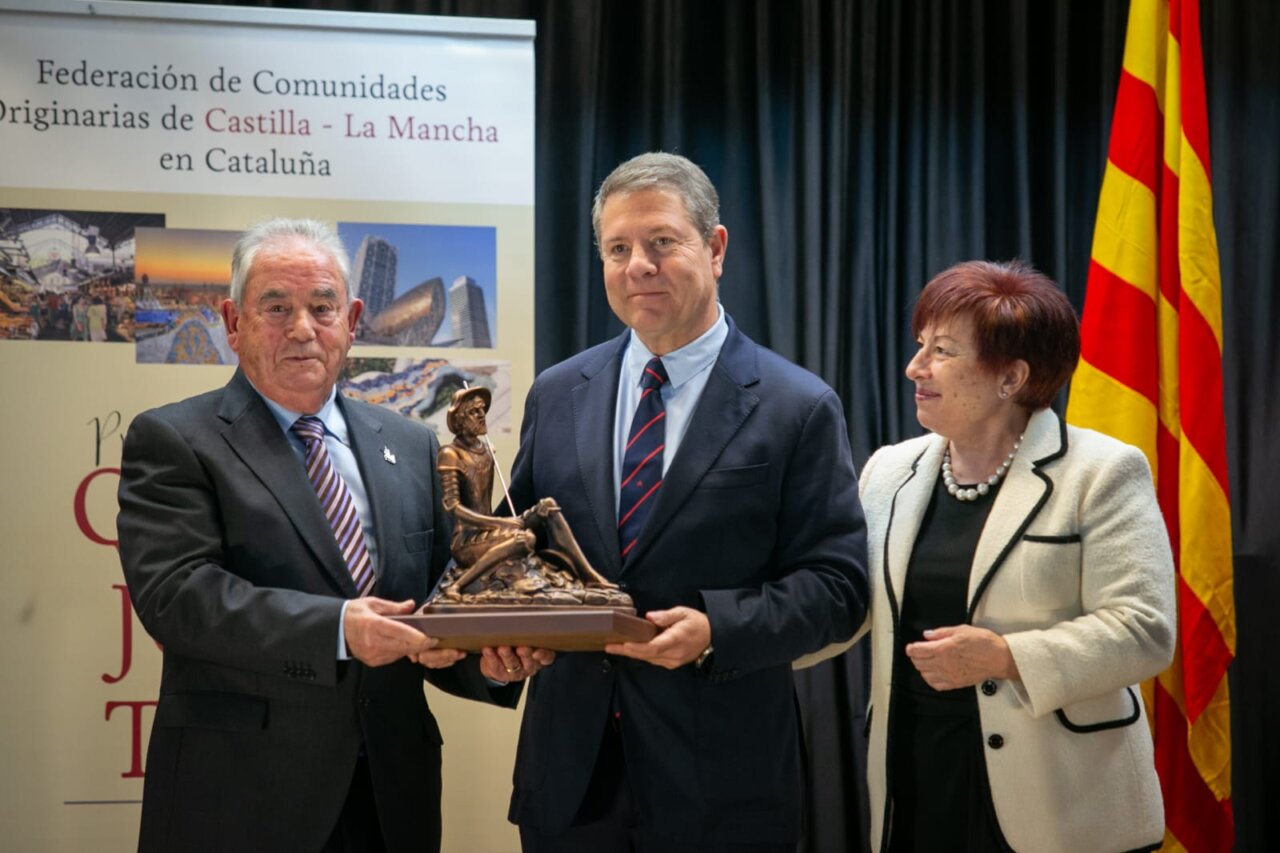 El guiño a la tauromaquia de García-Page en Barcelona