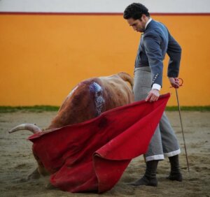 Posada de Maravillas, en un tentadero en tierras francesas. Foto: Laure Crespy.