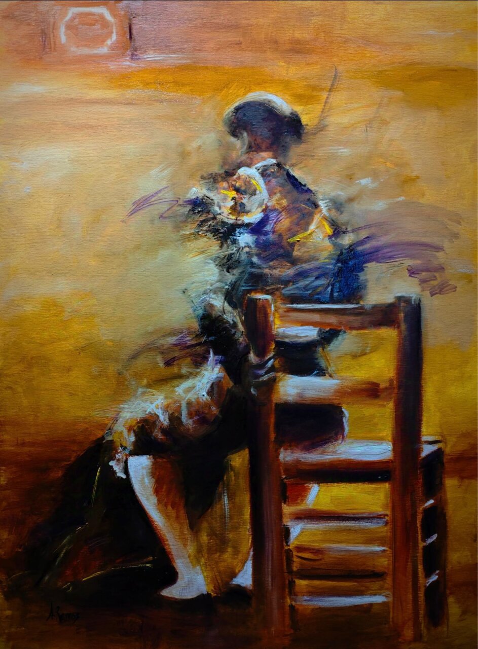 Álvaro Ramos gana el concurso de pintura del Club Taurino de Sevilla