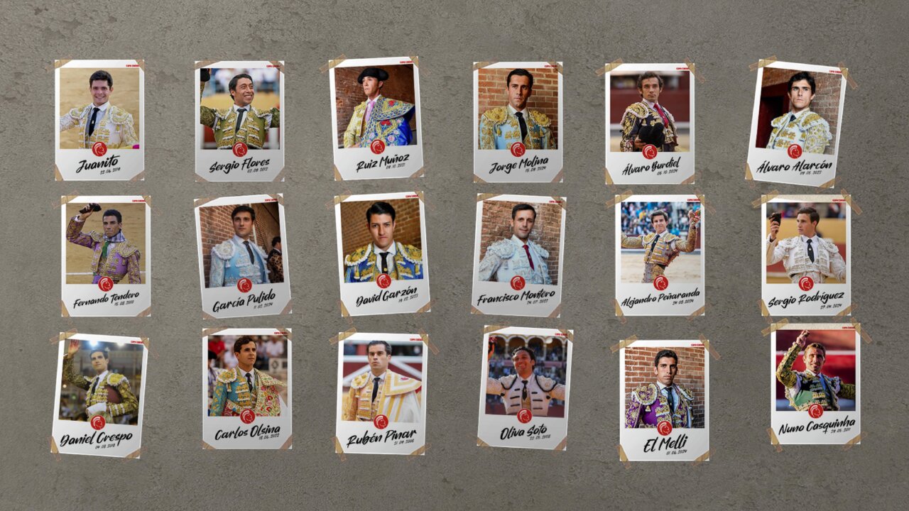 Un plantel joven e internacional de dieciocho matadores para la Copa Chenel