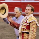 Román, en su reciente actuación en Manizales (Colombia), donde indultó un toro de Ernesto Gutiérrez.