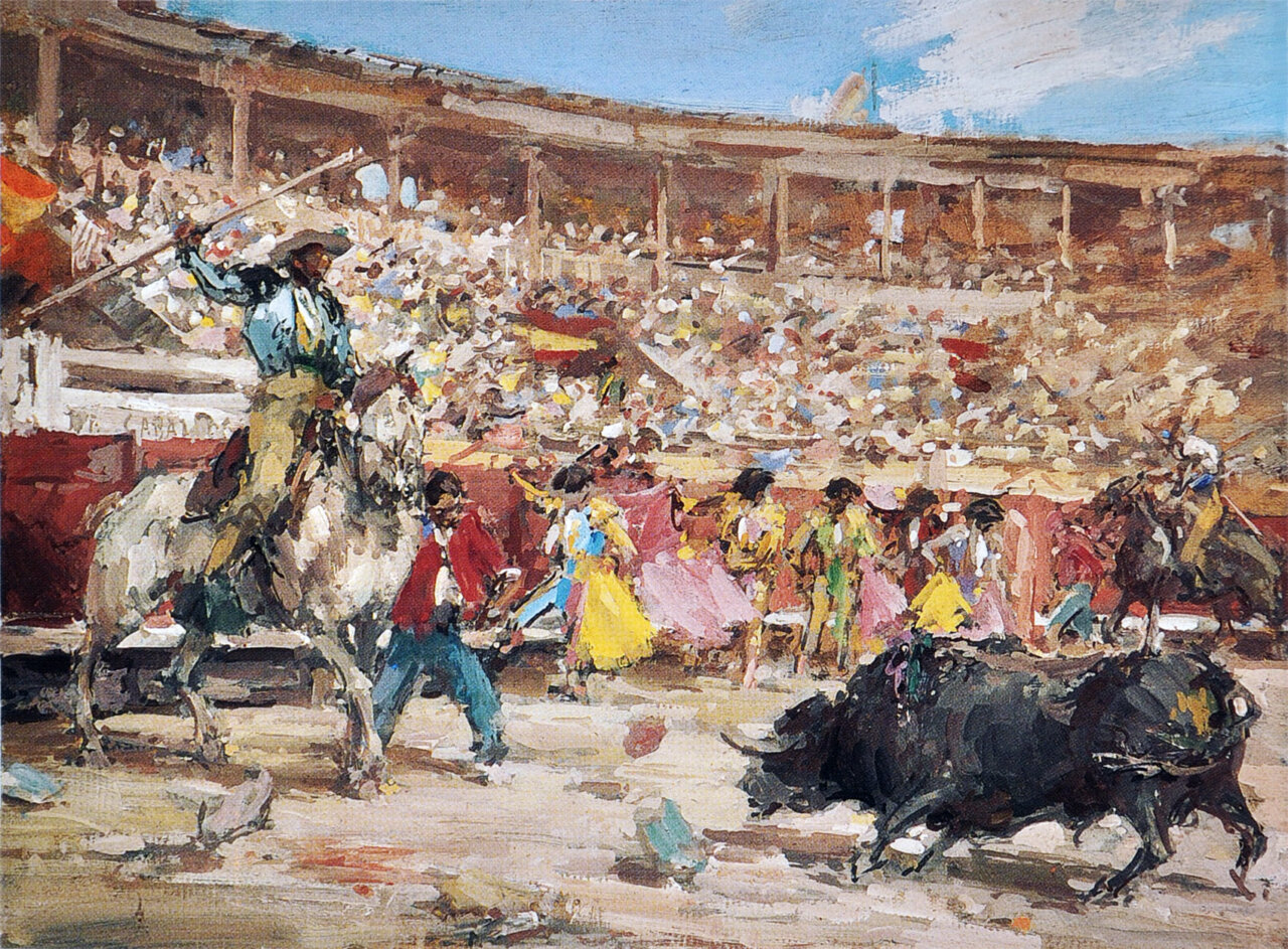 Nace en París el gran pintor taurino Roberto Domingo