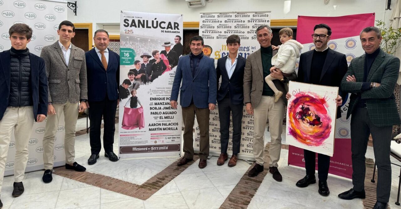Ponce, Manzanares, Aguado, Borja Jiménez, en el festival de la "Asociación Mi Sobrino Manuel"