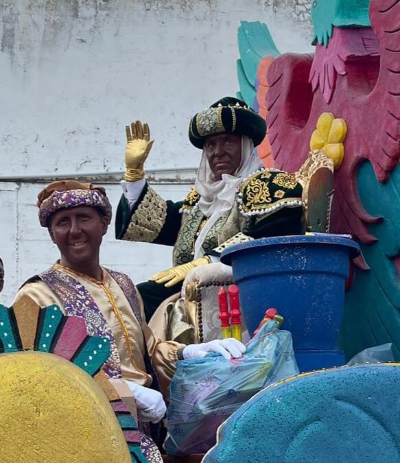 El Rey Baltasar se viste de torero en Bornos