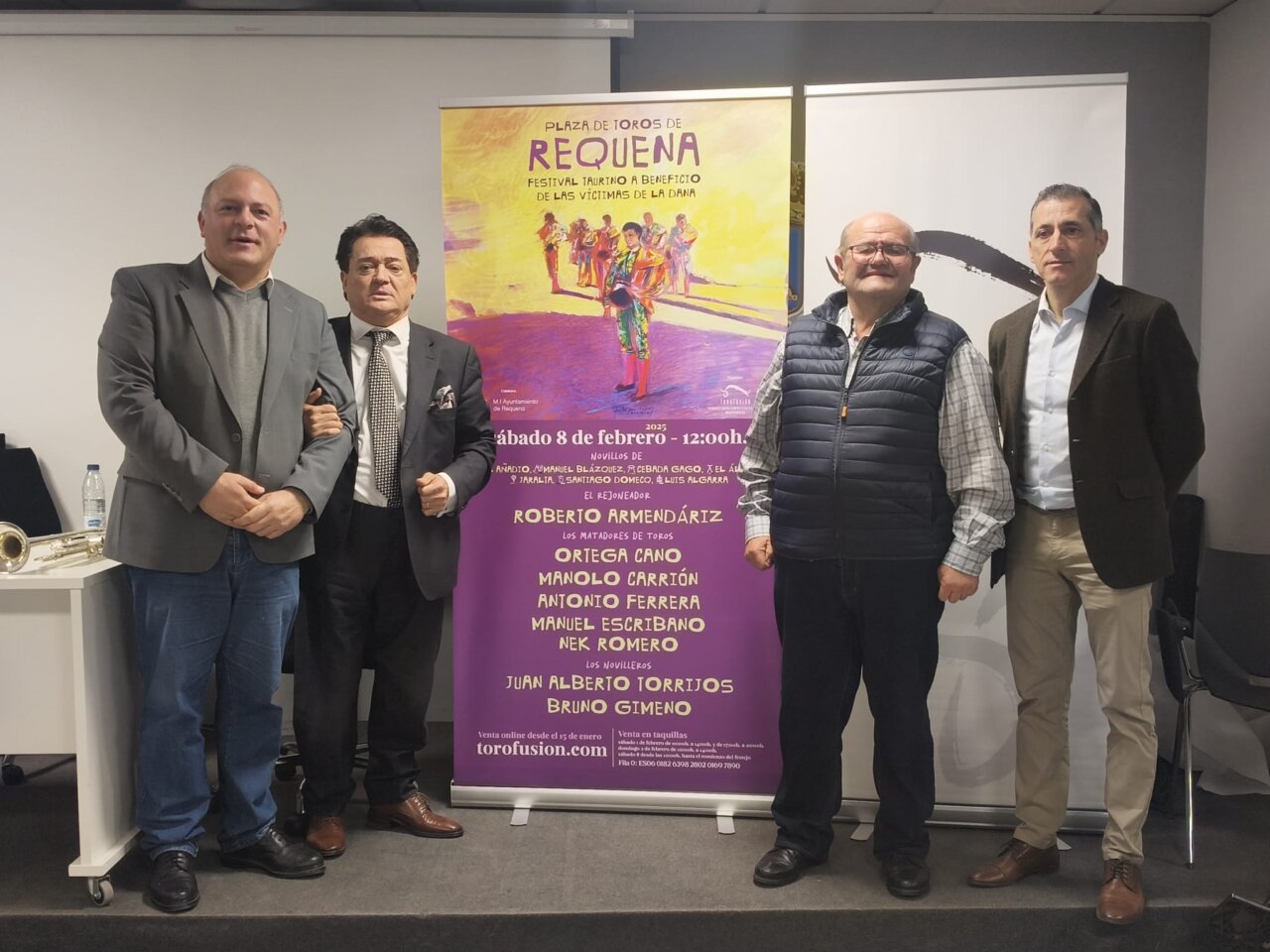 Requena presenta el cartel de su festival por las víctimas de la DANA