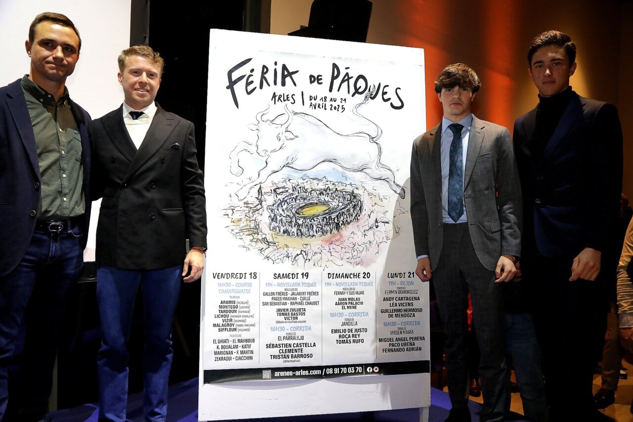 Roca Rey, en la Resurrección de Arles con Tomás Rufo (carteles de la temporada)