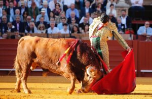 Morante, el pasado 1 de mayo en Sevilla. Foto: Arjona