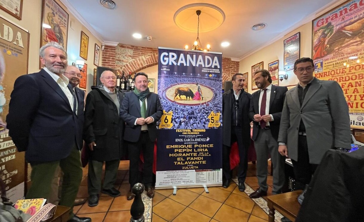 Enrique Ponce y Pepín Liria encabezan el festival benéfico de Granada