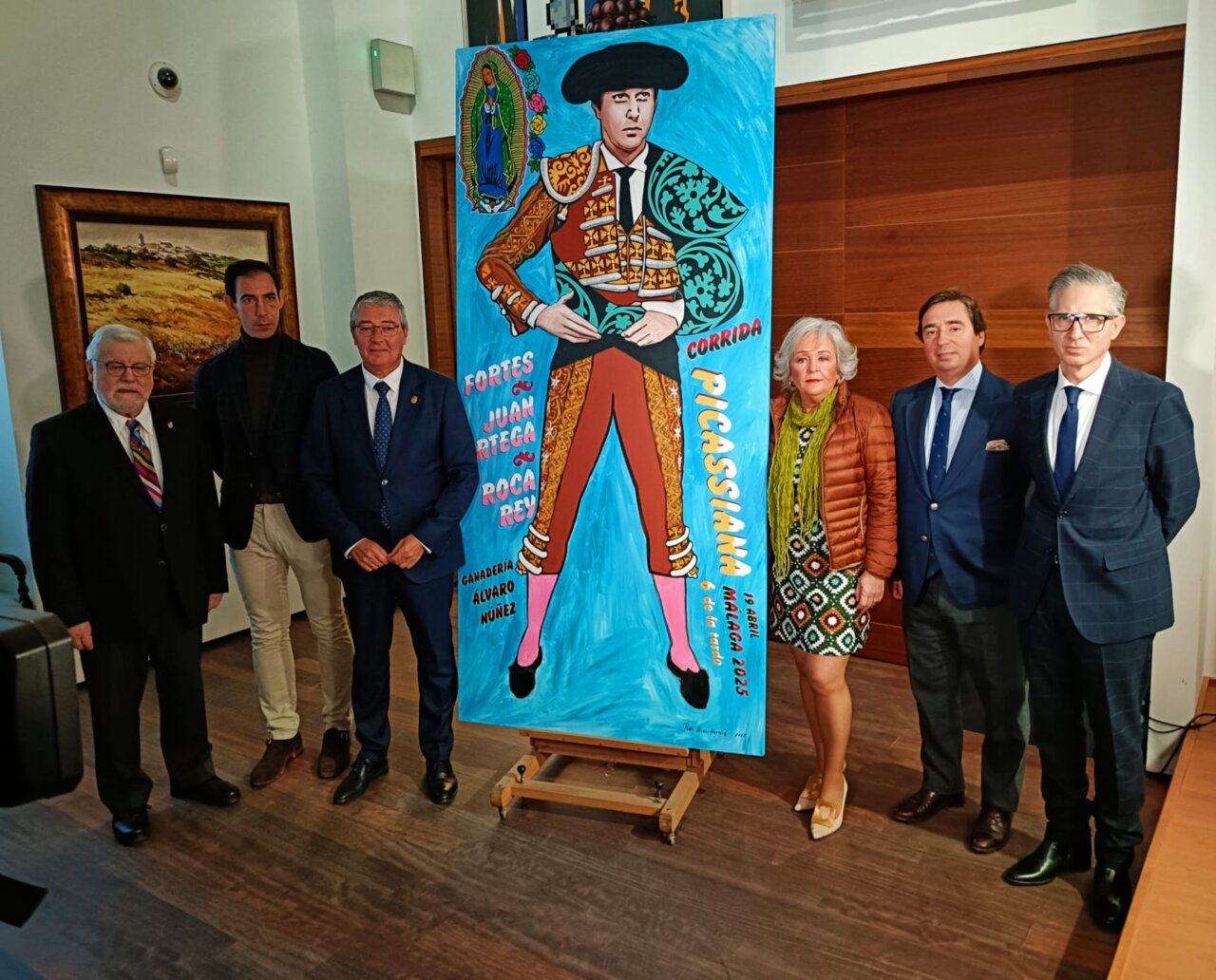 Roca Rey inspira el cartel de la corrida Picassiana de Málaga