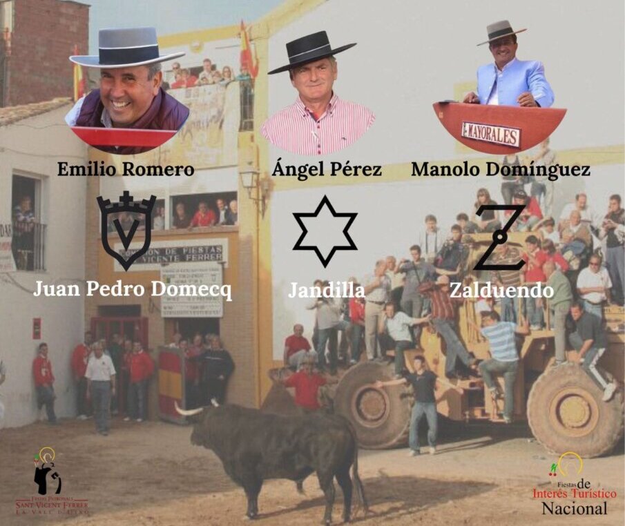 La Vall d´Uixó pone en valor a los mayorales de Juan Pedro Domecq, Jandilla y Zalduendo