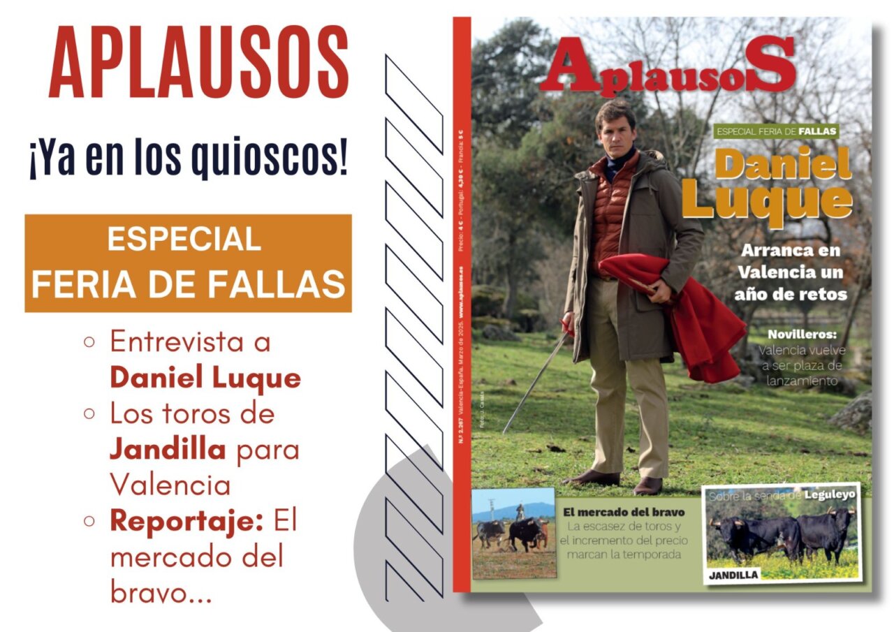 Luque y un especial de la Feria de Fallas, en el nuevo Aplausos