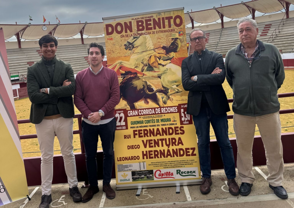 Terna de figuras a caballo para el 22 de marzo en Don Benito