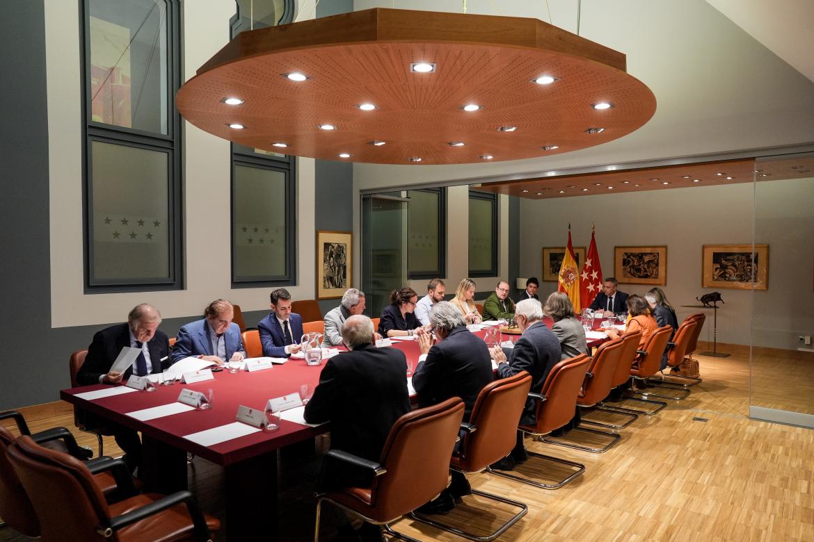 Consejo de Administración del Centro de Asuntos Taurinos (CAT) celebrado en Las Ventas.