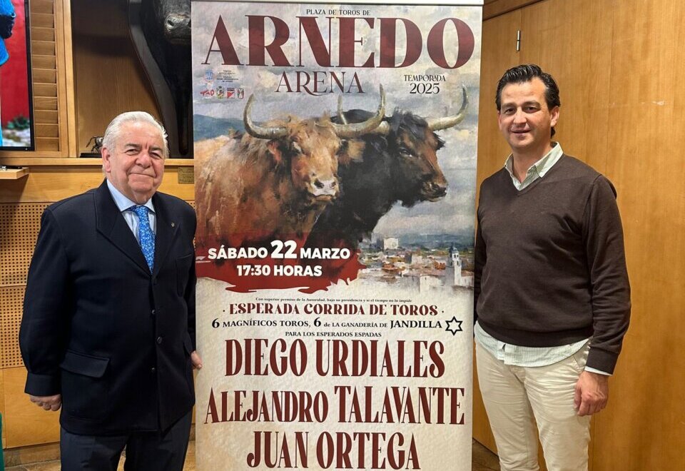Los carteles de Arnedo y Ricla se presentaron en Pamplona
