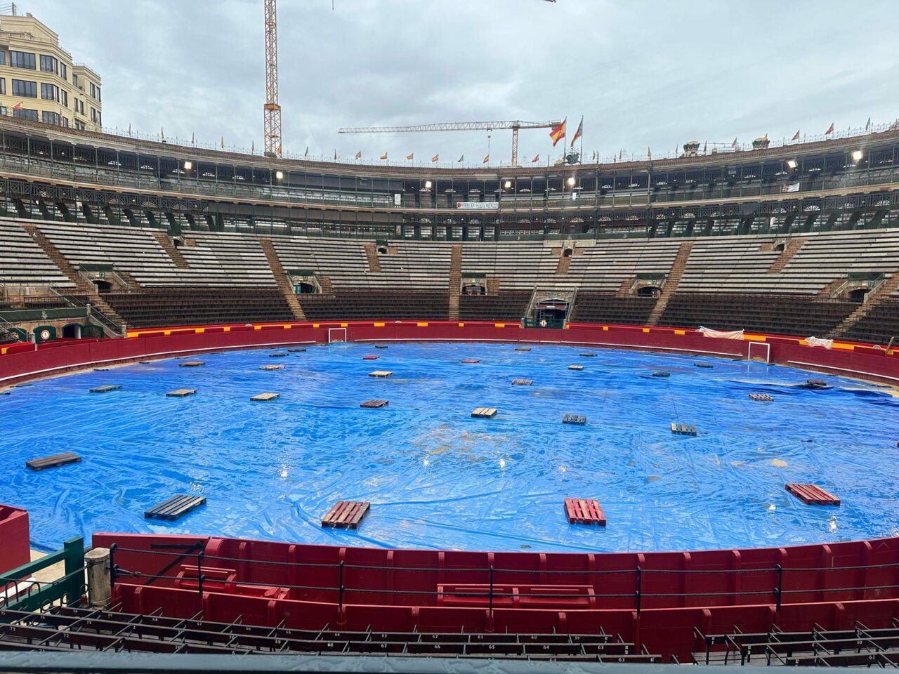 Suspendida la corrida de toros de esta tarde en Valencia