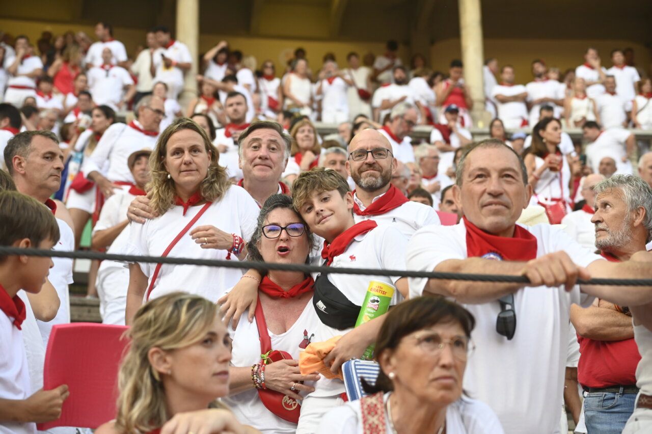 No cesa la fiesta en los sanfermines de Pamplona