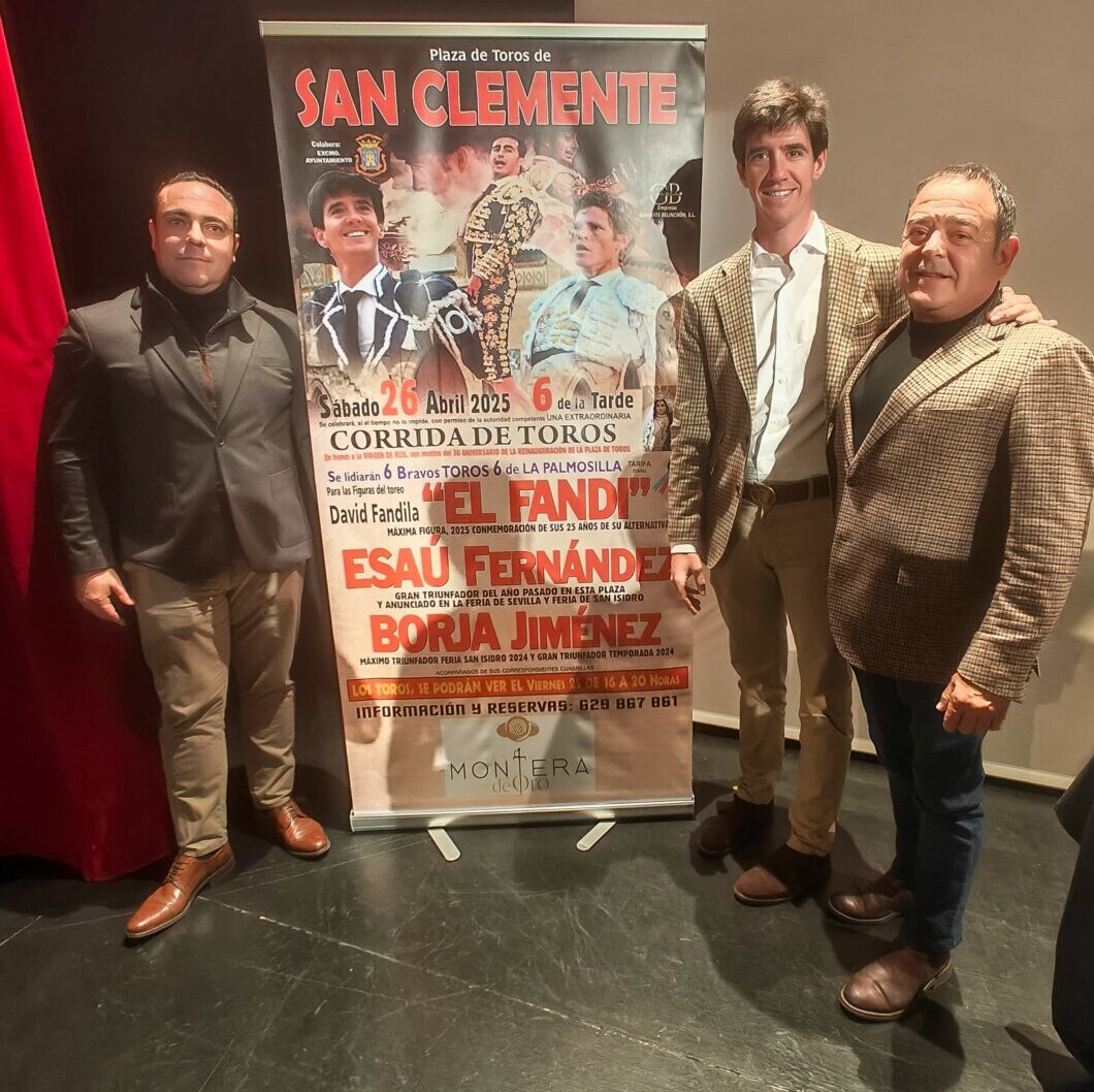San Clemente repite a sus triunfadores en la corrida de toros