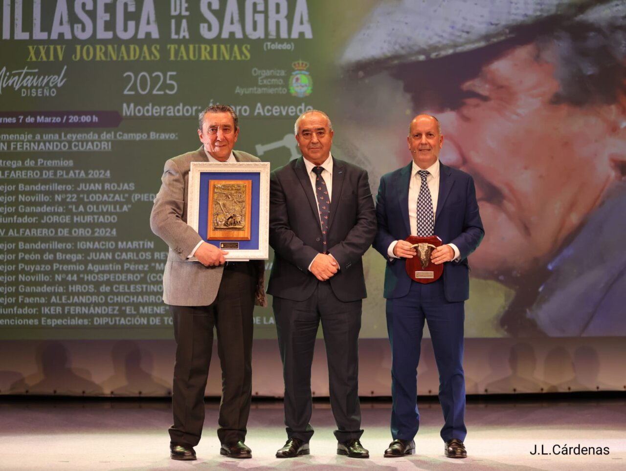 Emotivo homenaje a Fernando Cuadri en la última de las jornadas taurinas de Villaseca de la Sagra