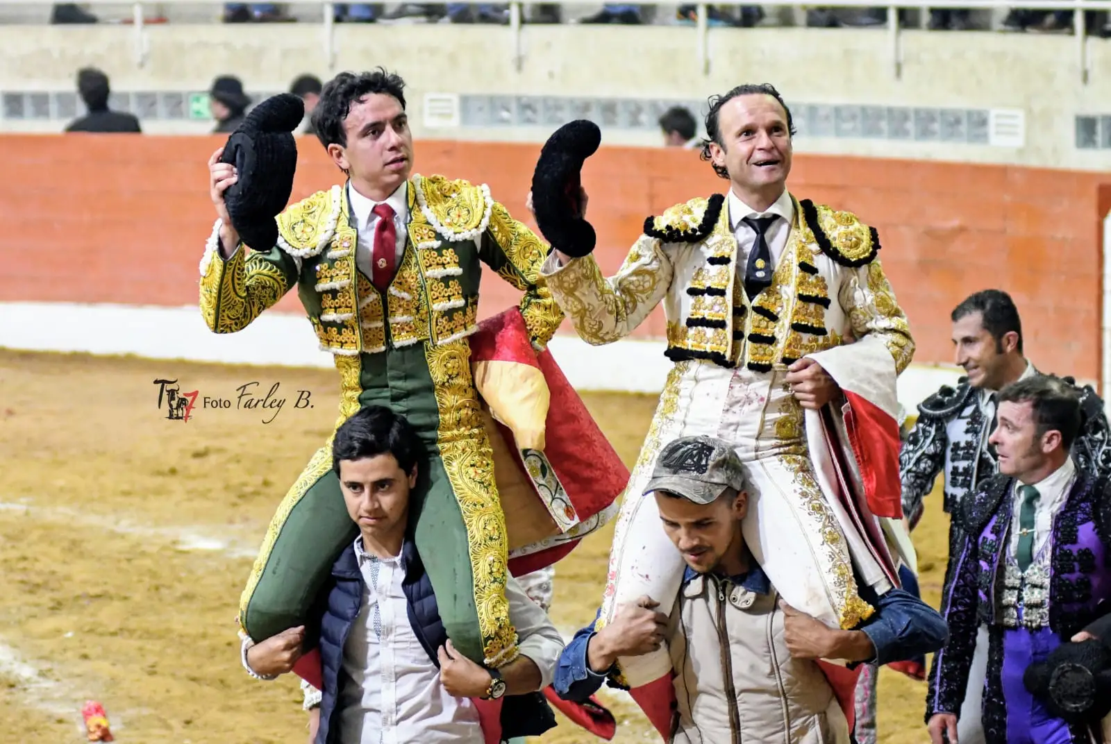 Antonio Ferrera y Juan de Castilla triunfan por la libertad en Colombia