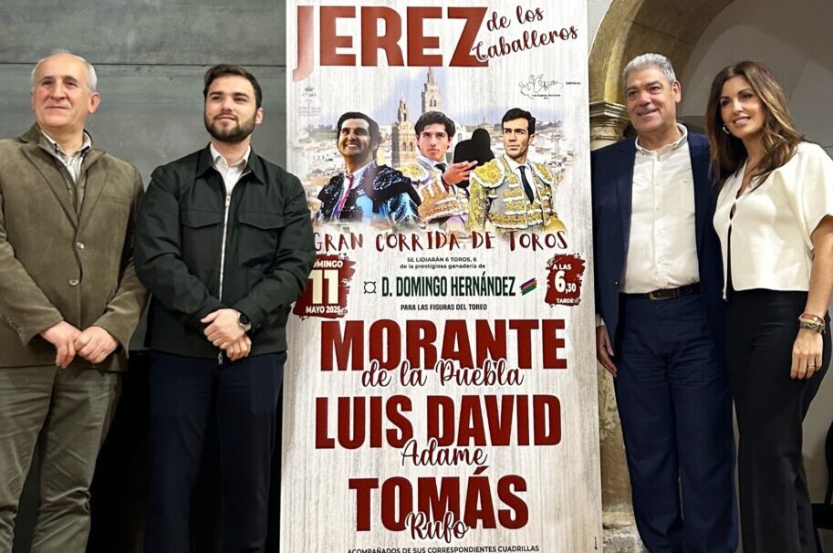 Morante encabeza el cartel de la feria del jamón de Jerez de los Caballeros