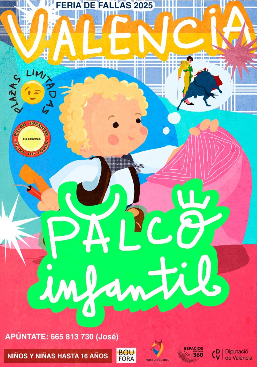 El palco infantil vuelve a la Feria de Fallas
