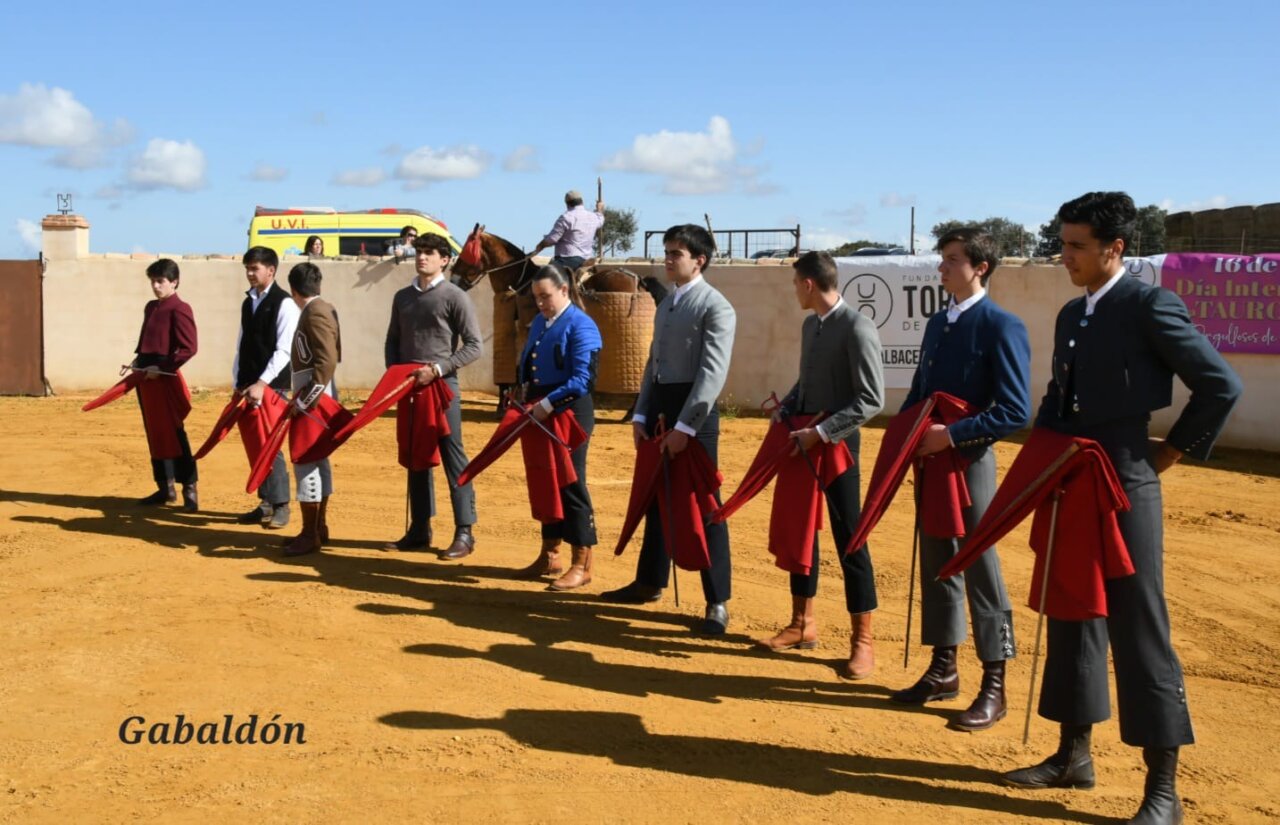 Santiago García triunfa en el certamen de tentaderos de la FTL en Albacete