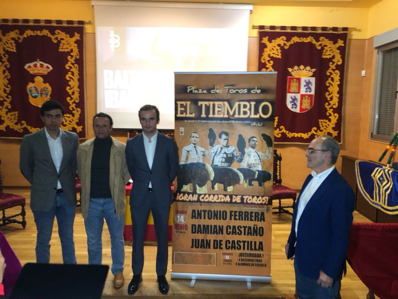 Una corrida de Baltasar Ibán para el 14 de junio en El Tiemblo