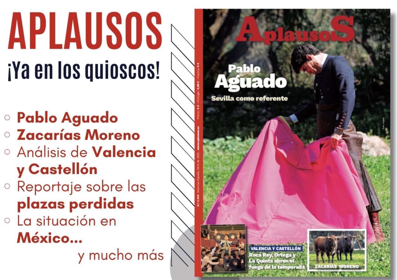 El Aplausos del mes de abril, ya en los quioscos