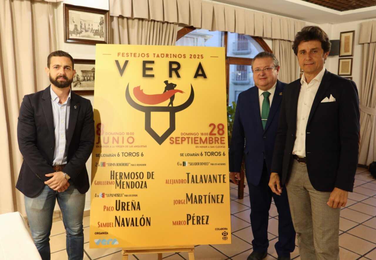 Dos corridas de toros en la temporada de Vera