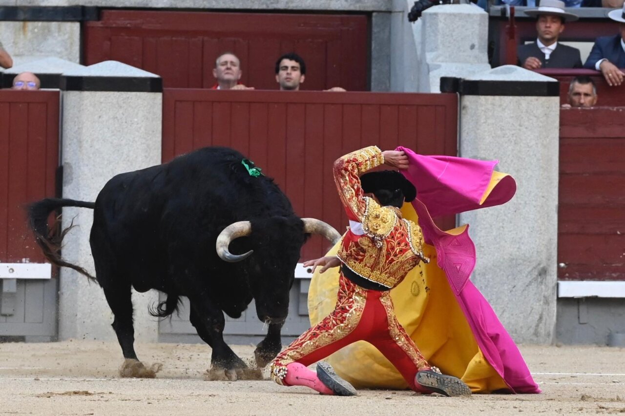 Marco Pérez, tres veces a portagayola en su solo en Madrid