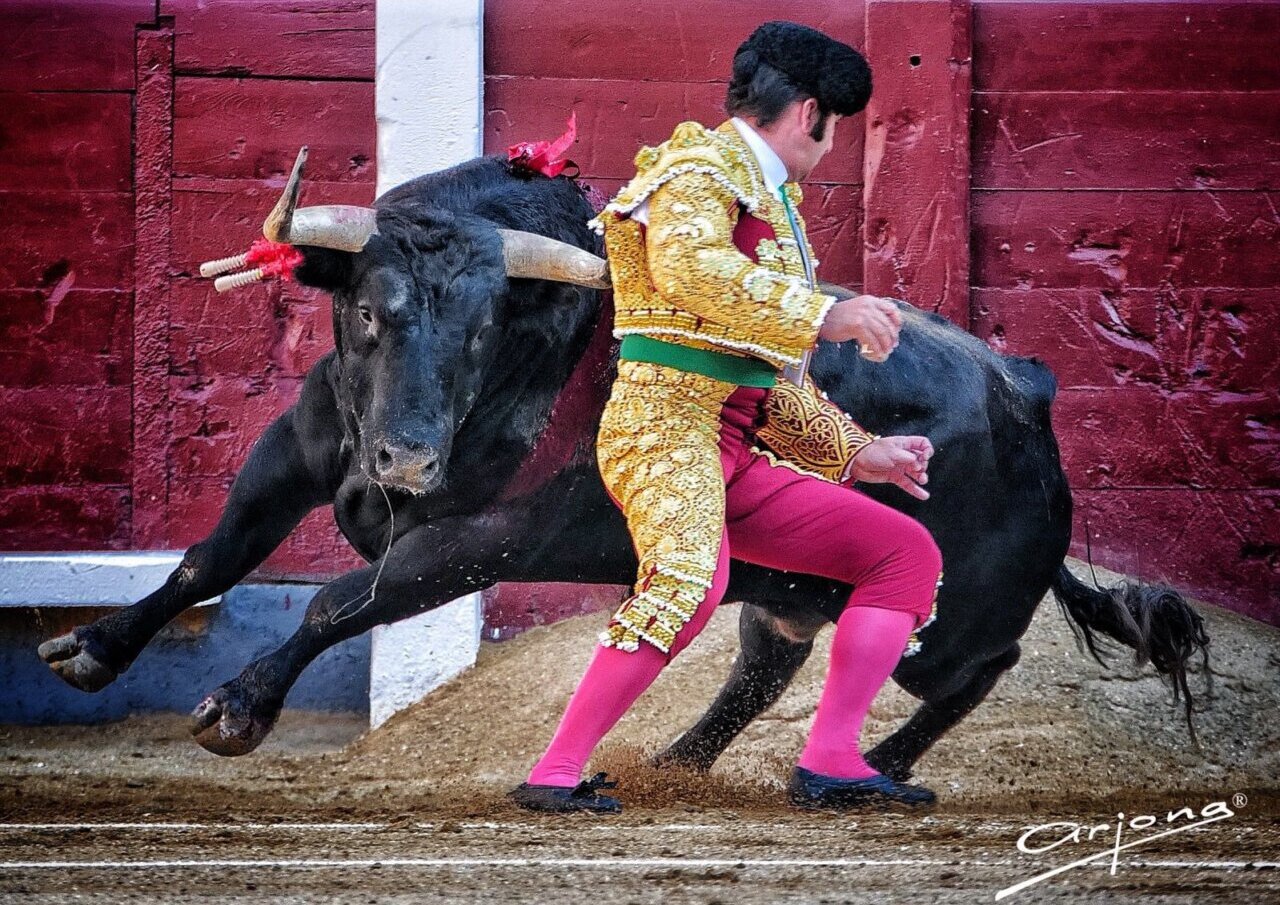 Morante o armar el taco en un quite a cuerpo limpio en banderillas