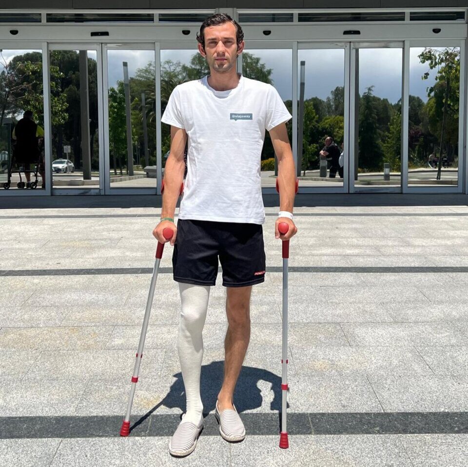 Álvaro Burdiel recibe el alta hospitalaria