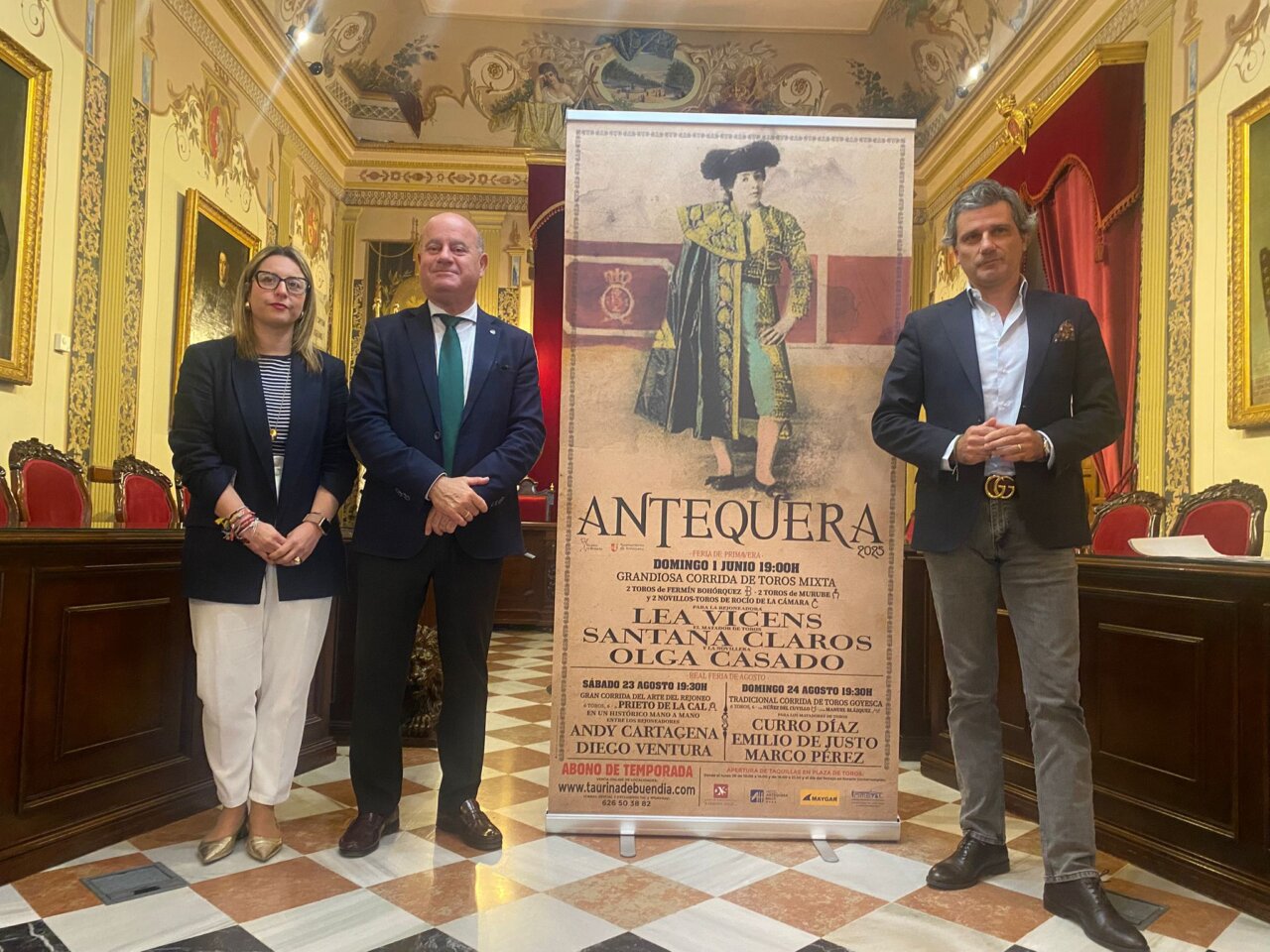 Veteranos y jóvenes en la temporada de Antequera
