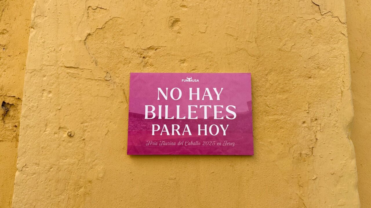 Tribunal, el primero de los seis jandillas para el cartel de “No hay billetes” de Jerez