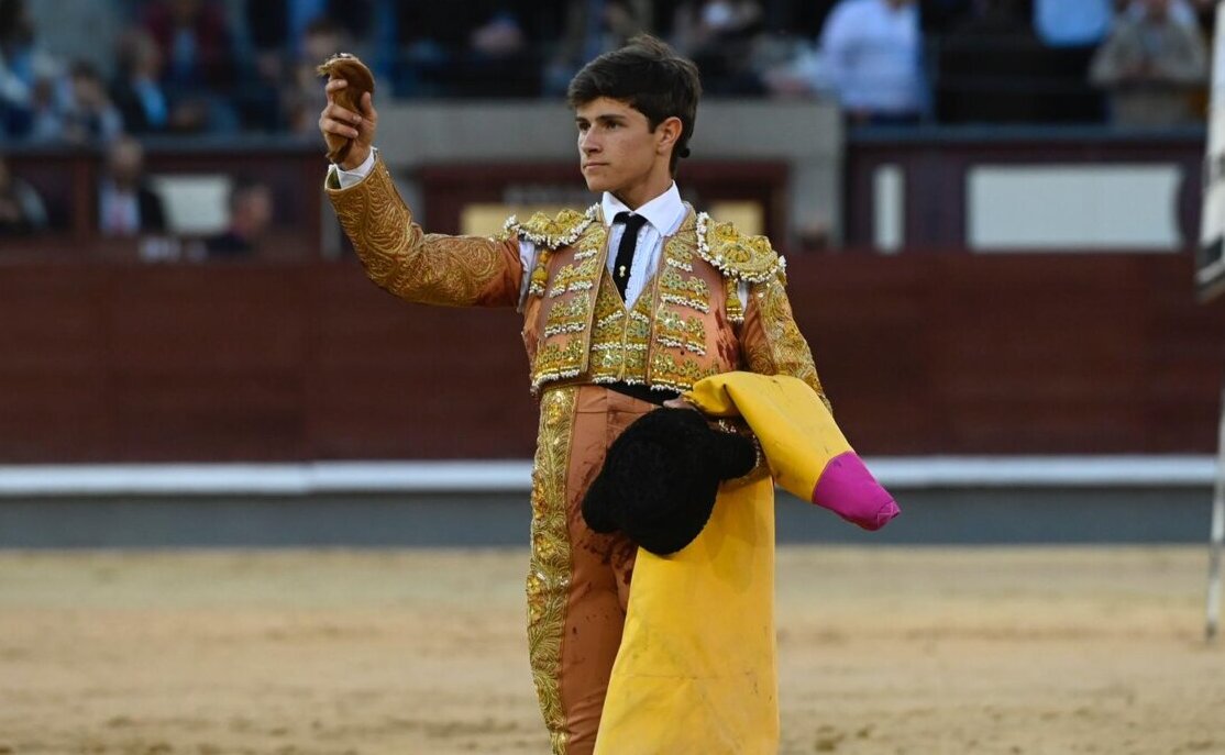 Palacio, una oreja de peso en su debut en Las Ventas