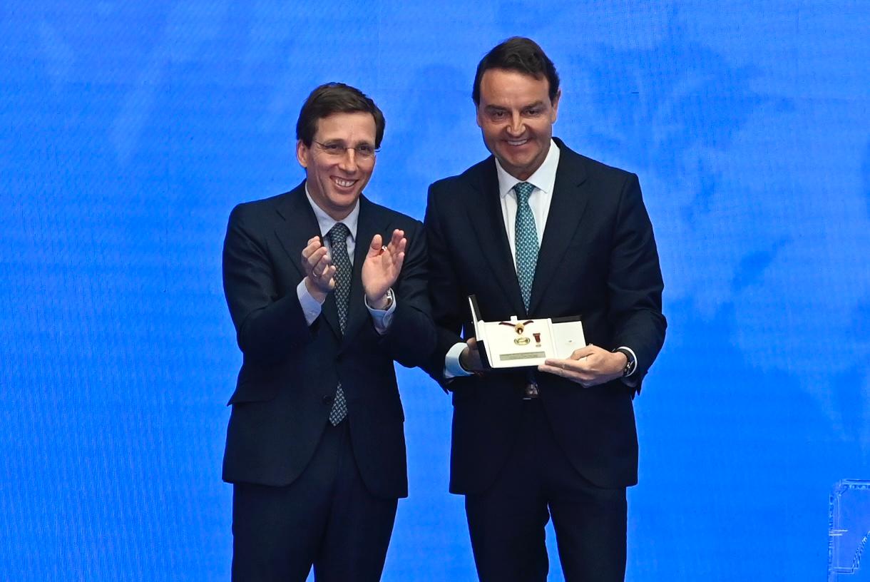 Plaza 1, premiada con la Medalla de Madrid por el fomento de la Cultura e impulso a la economía