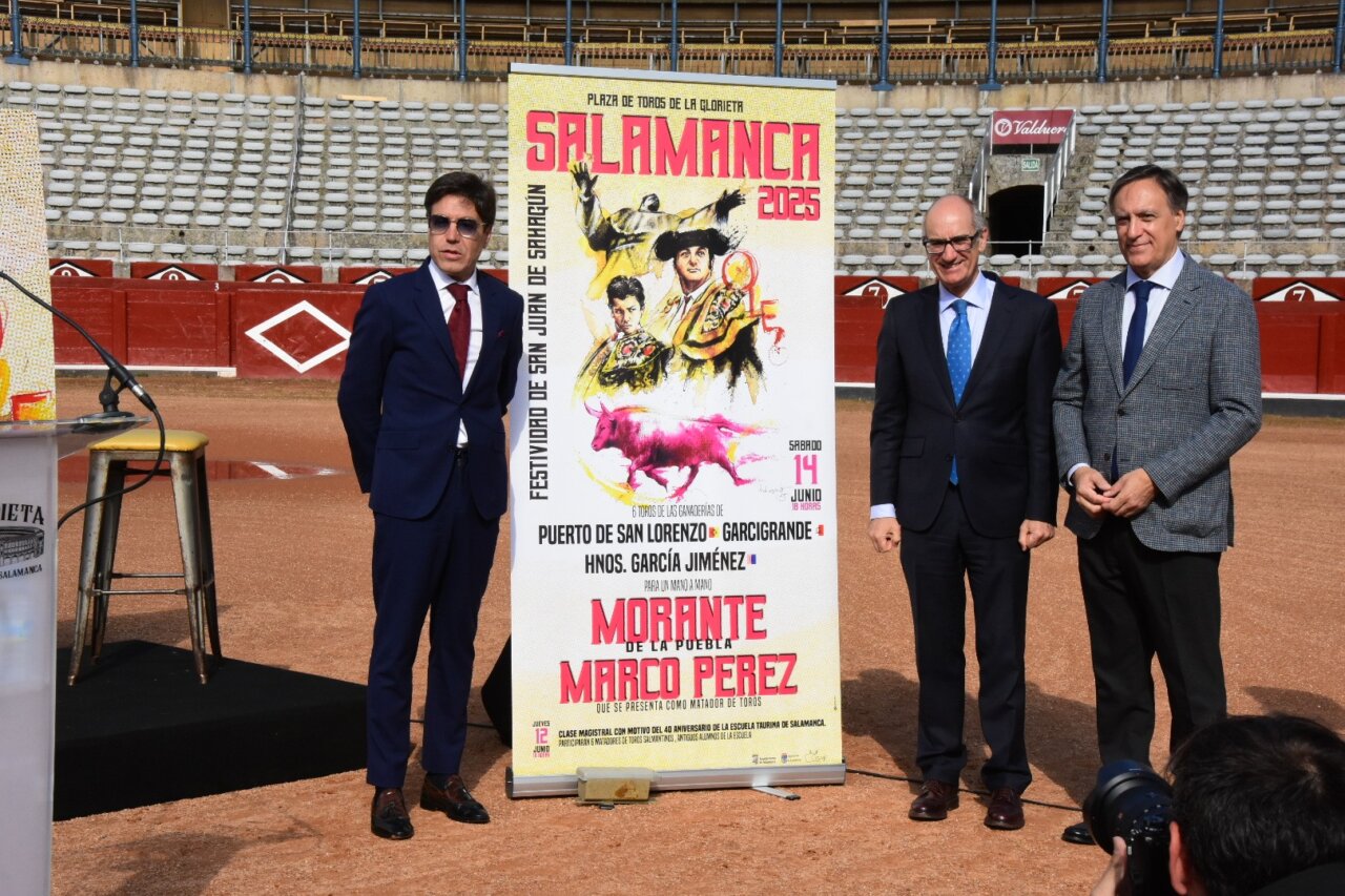 Morante y Marco Pérez, mano a mano en Salamanca para San Juan de Sahagún