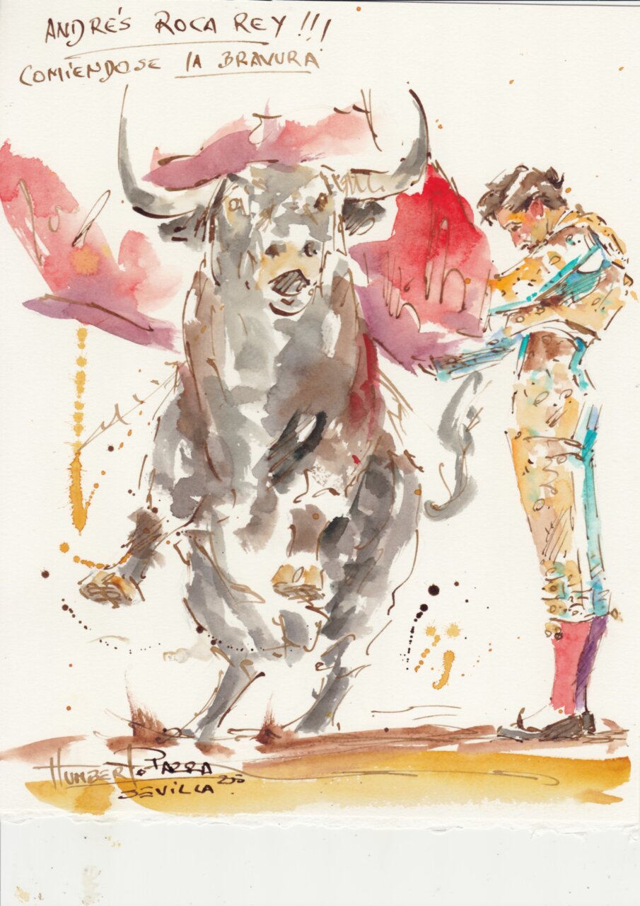 La undécima de la Feria de Abril, en los pinceles de Humberto Parra